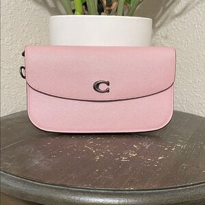 Coach Pink Leather Crossbody Bag